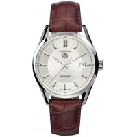 Tag Heuer Carrera Silver Dial 39mm Men's Watch WV211A-FC6181